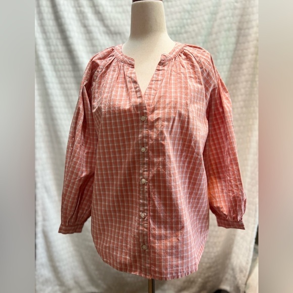 Levi's
Women's Lainey Printed Cotton
Button-Front Top Size S - Picture 10 of 11